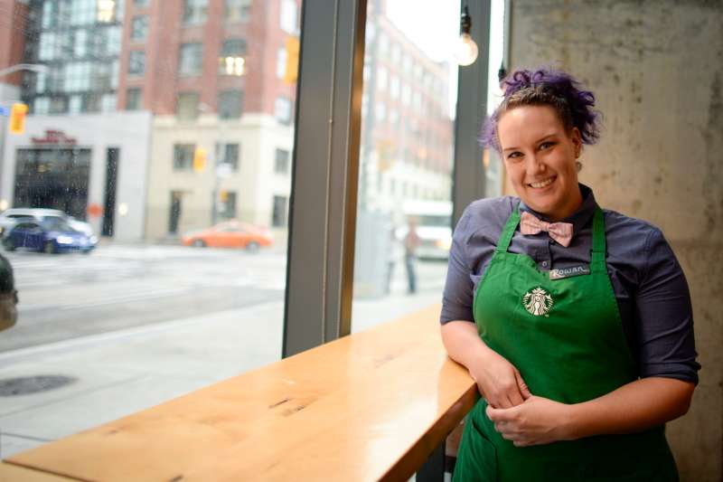 Starbucks Canada changes dress code to include pink and purple hair, shorts, skirts and dresses, fedoras and knitted beanies.