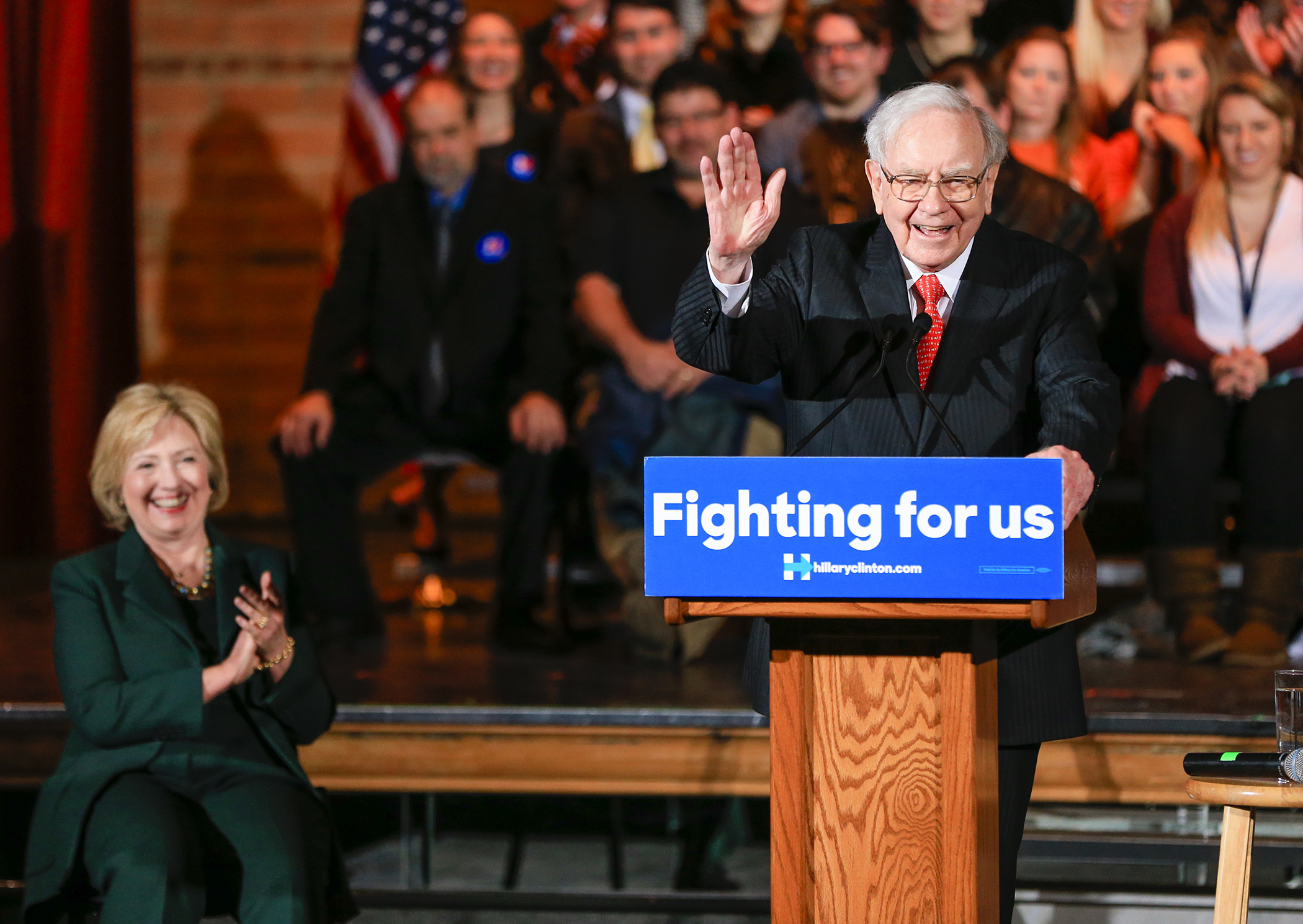 Why Warren Buffett Is Campaigning for Hillary Clinton—And How Much He's Spending To Do It