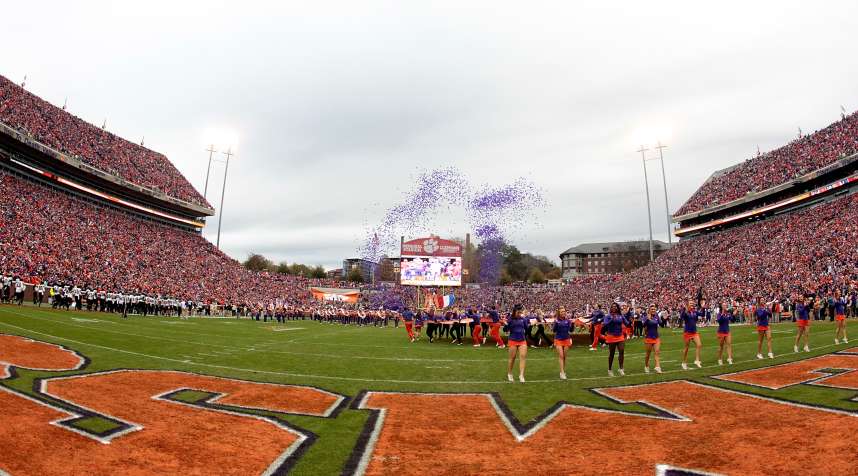 At Clemson University, football tickets for students are still free.