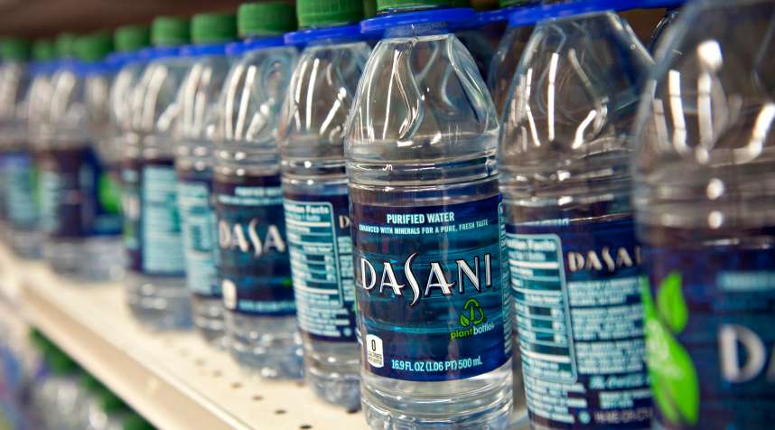 Bottled water sales are set to outpace those of soda.