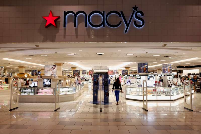 Inside a Macy's Department Store Ahead Of Earnings Figures And Retail Sales