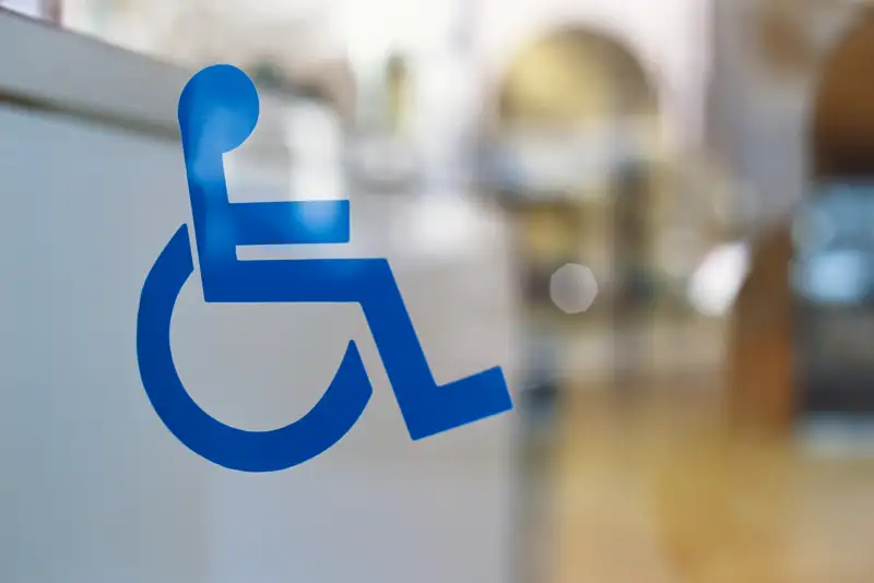 Wheelchair symbol