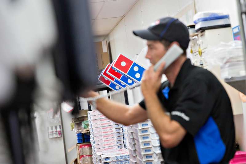 Inside A Domino's Pizza Inc. Location As Chain Tries To Draw More Customers