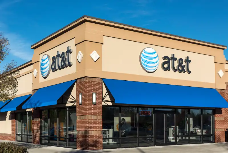 AT&amp;T store exterior