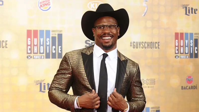 CULVER CITY, CA. June 4, 2016: American footballer Von Miller at