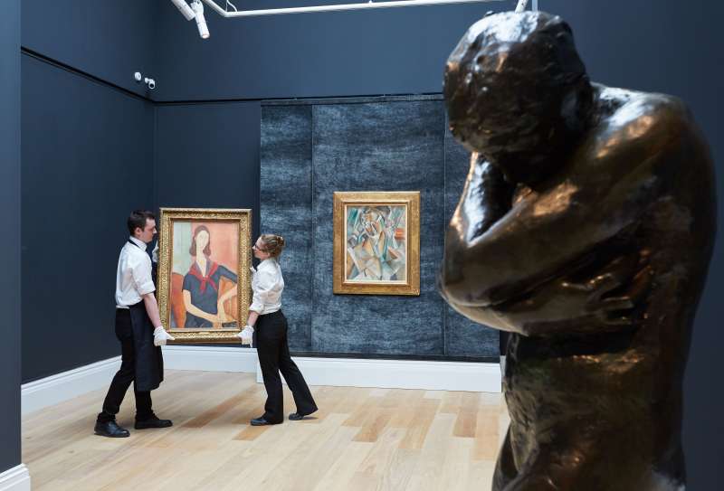 Masterworks By Picasso, Modigliani, Rodin And Warhol Unveiled At Sotheby's London