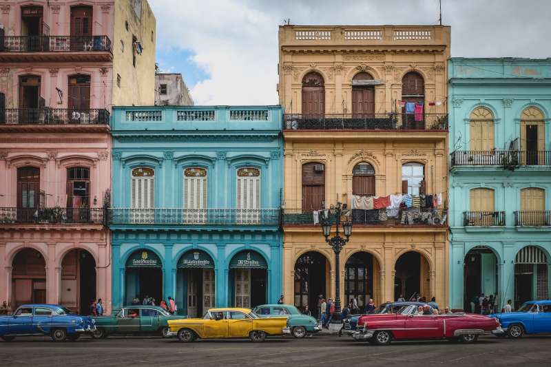 Old American Cars in Old Havana
