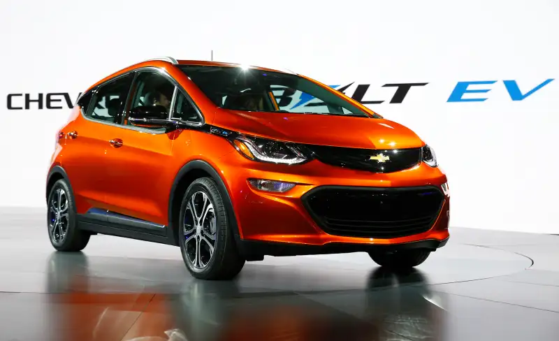 Chevrolet Bolt EV boasts a driving range of 238 miles.