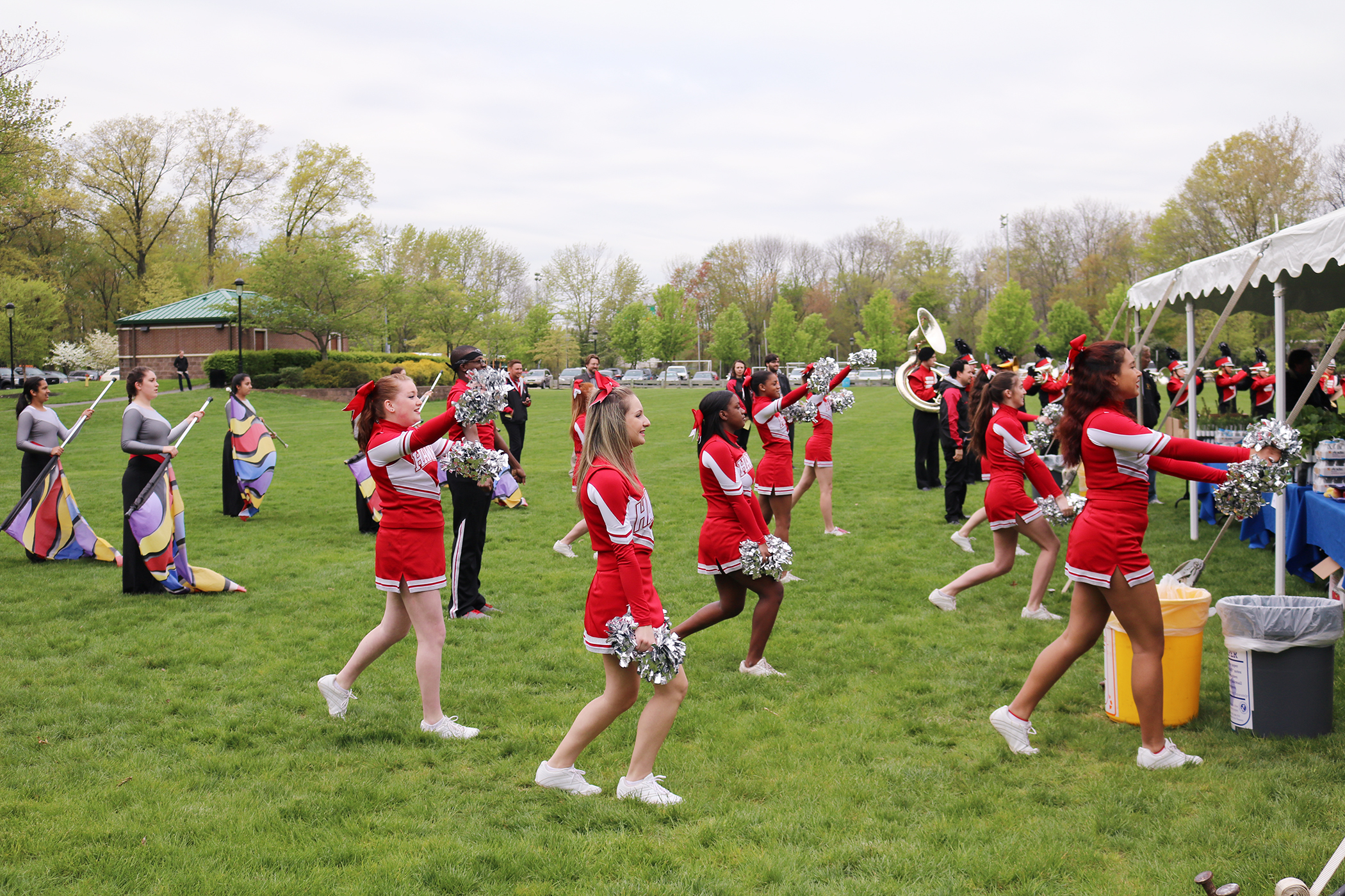 Parsippany, New Jersey. Parsippany may be only 35 miles from the Big Apple, but it feels like small-town America and is proud of its connection to the outdoors. (For instance, these cheerleaders are celebrating Arbor Day.)