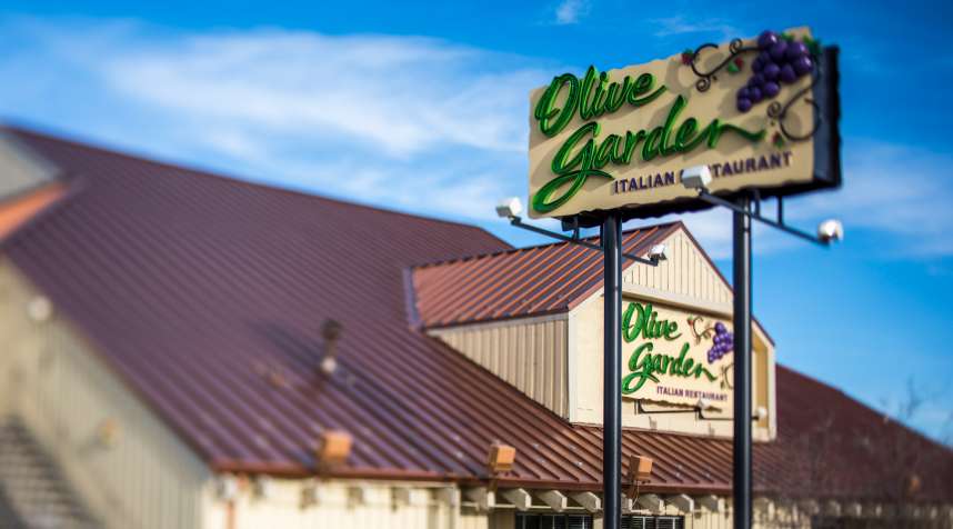 An Olive Garden location.