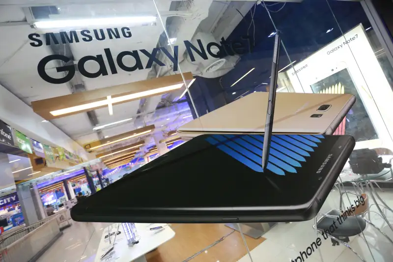 Samsung Electronic Company in Thailand announced a recall of