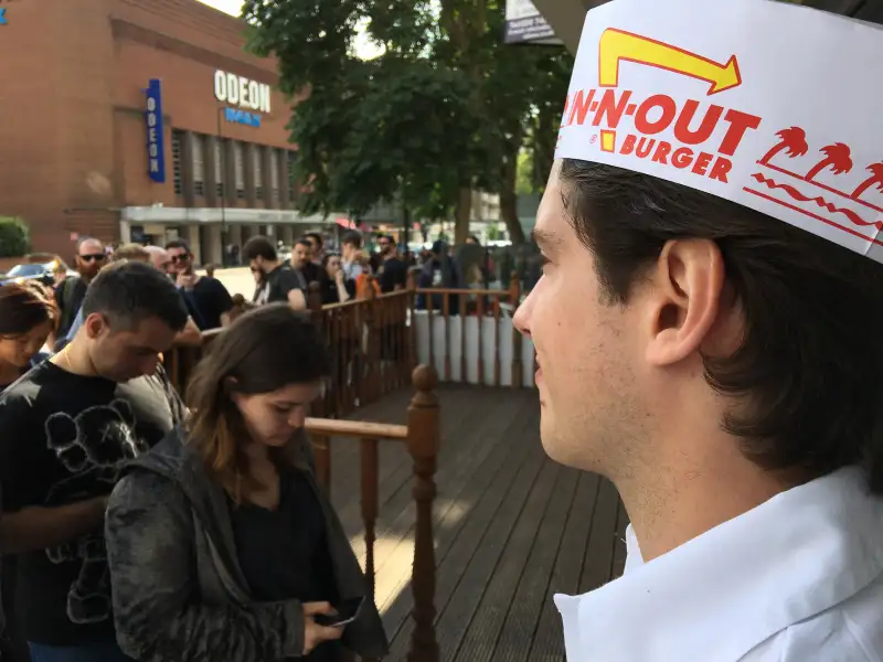 Queues Round The Block For California Burger Pop-up Restaurant