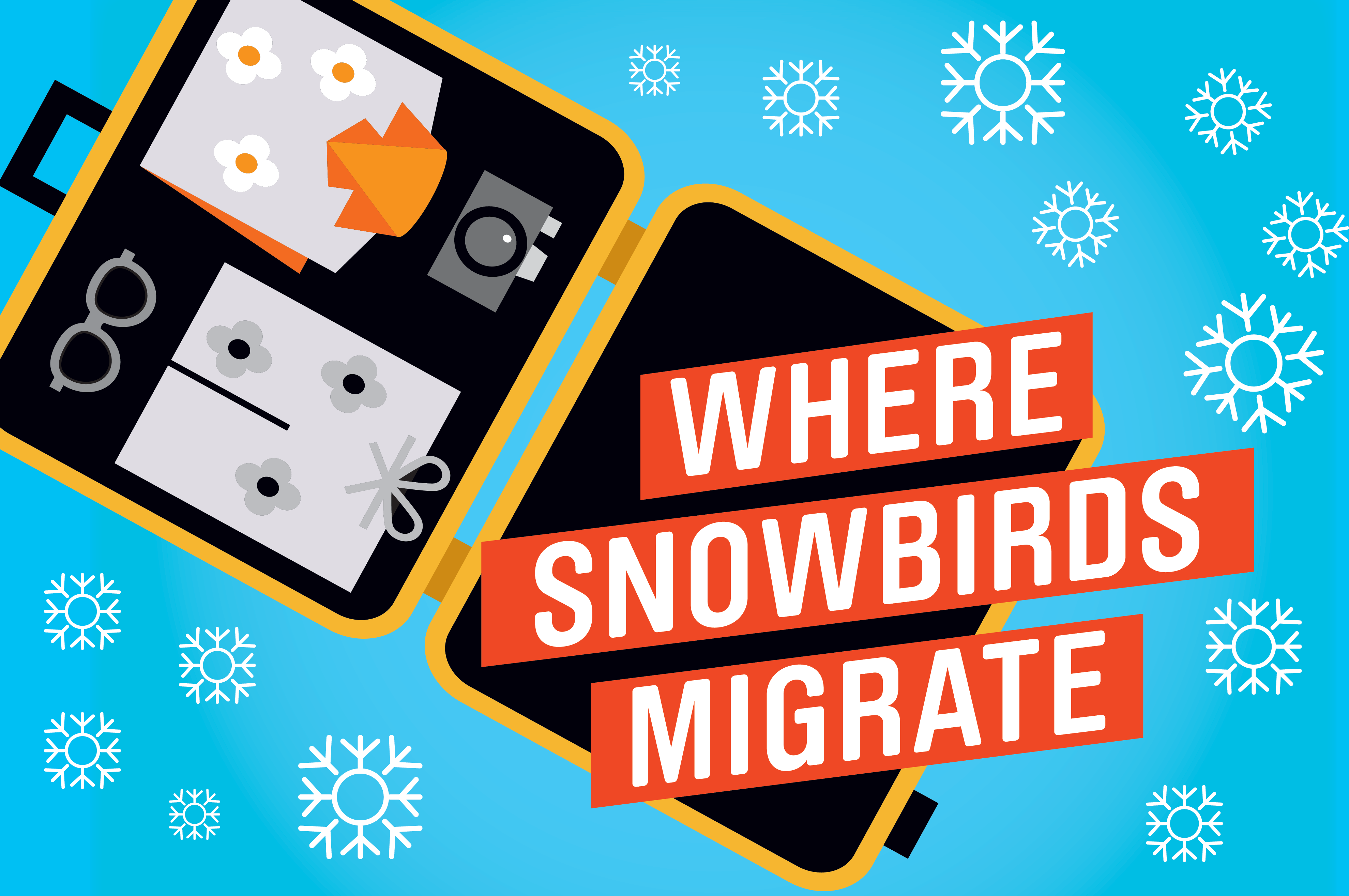 Here's Where 'Snowbird' Retirees Migrate When It Gets Cold
