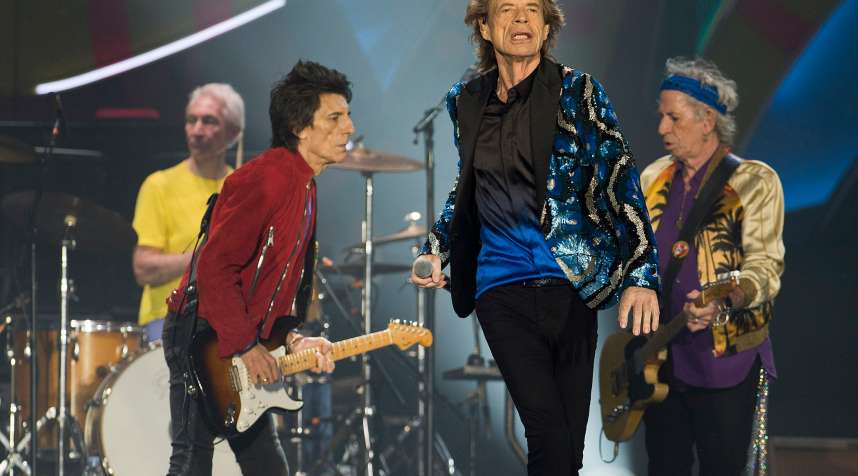 The Rolling Stones, scheduled to play at the Desert Trip Festival.