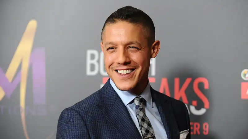 Actor Theo Rossi attends the premiere of  When the Bough Breaks  at Regal LA Live Stadium 14 on August 28, 2016 in Los Angeles, California.