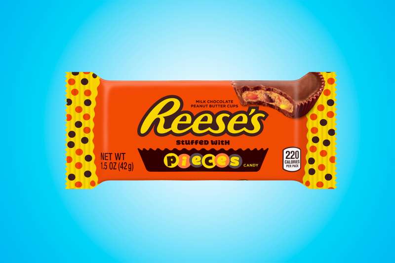 Reese's stuffed with Pieces