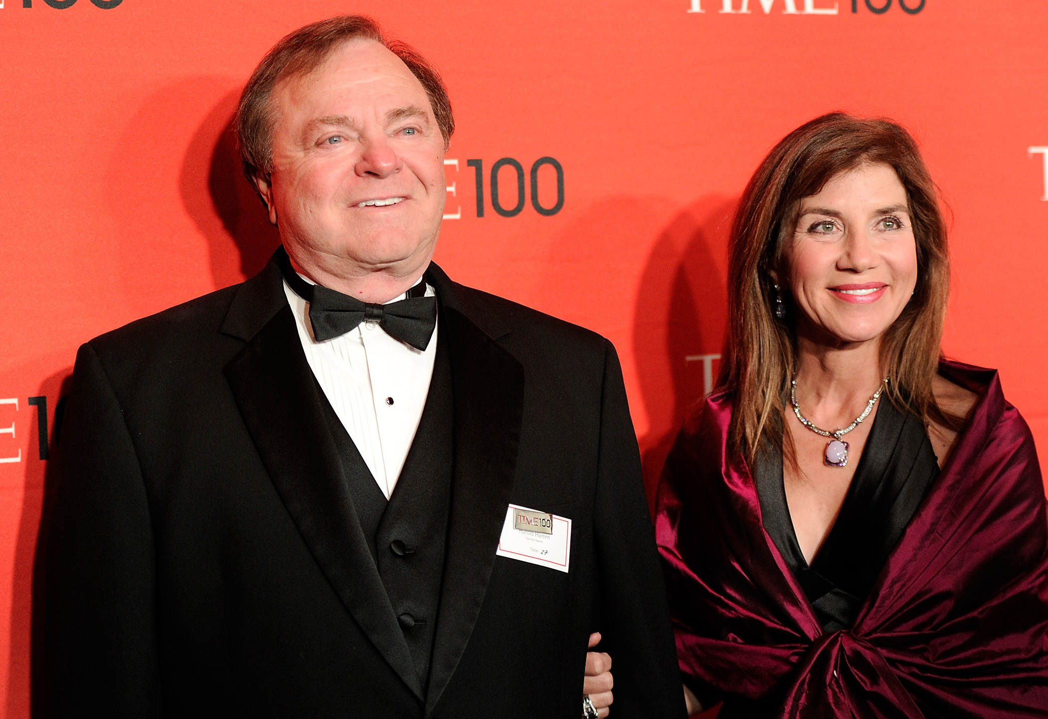 CEO Harold Hamm and his then wife Sue Ann Hamm