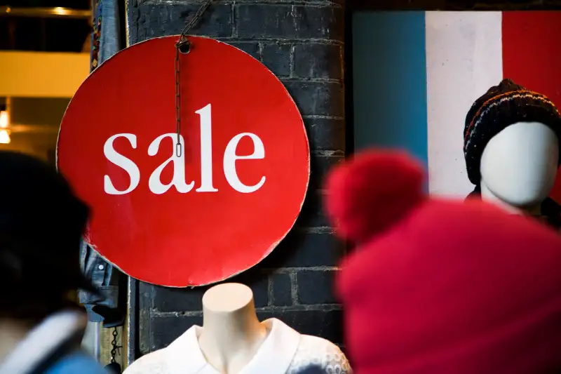 Sale sign
