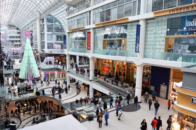 Boxing Day sales in Toronto,Canada