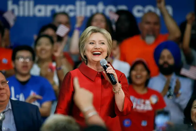 Hillary Clinton Campaigns In Phoenix One Day Before Arizona Primary