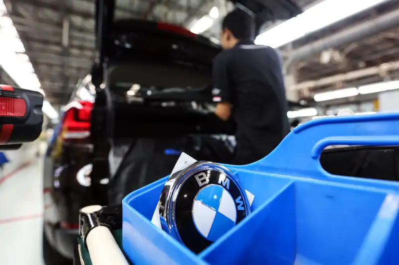 Operations At A BMW Manufacturing Plant