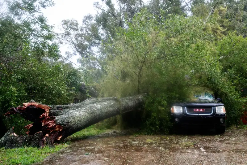 Hurricane Matthew Bears Down On Atlantic Coast Of Florida