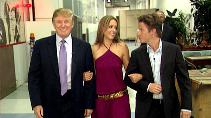 VIDEO FRAME GRAB: In this 2005 frame from video, Donald Trump p