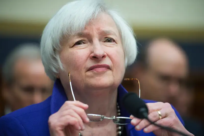 Fed Chairwoman Janet Yellen testifies during a House Financial Services Committee hearing in Rayburn Building titled Semi-Annual Testimony on the Federal Reserve's Supervision and Regulation of the Financial System, September 28, 2016.