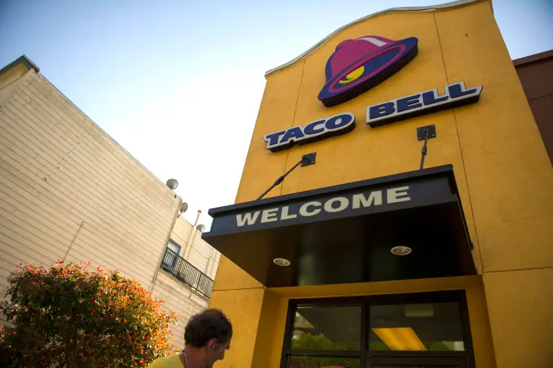 Exteriors Of A Taco Bell Corp Restaurant Ahead Of Earnings