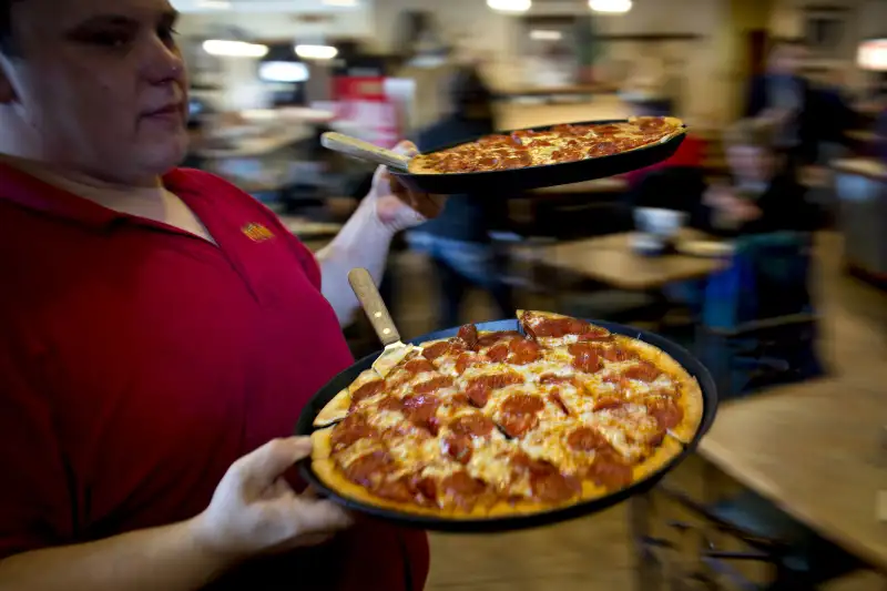 Presidential Candidate Rick Santorum Holds Town Hall At Pizza Ranch