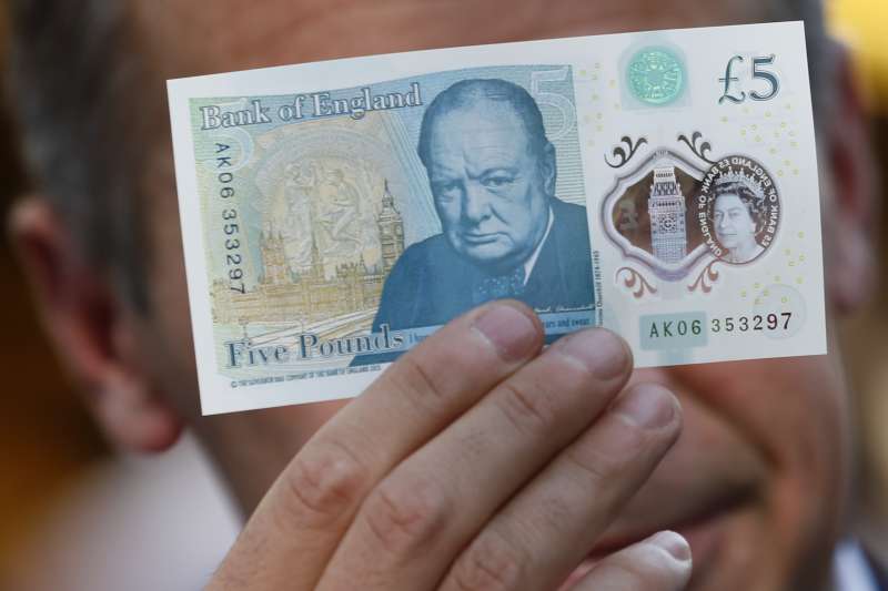 Some people are protesting the fact that the U.K.'s new five-pound note contains animal fat.