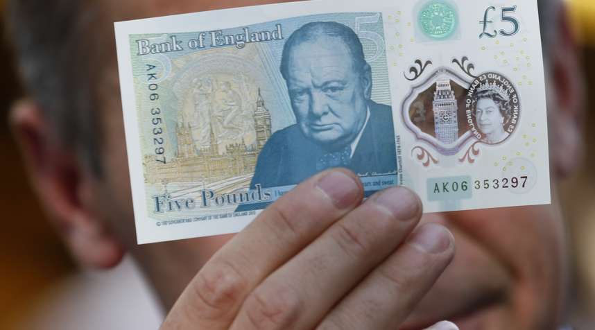 Some people are protesting the fact that the U.K.'s new five-pound note contains animal fat.