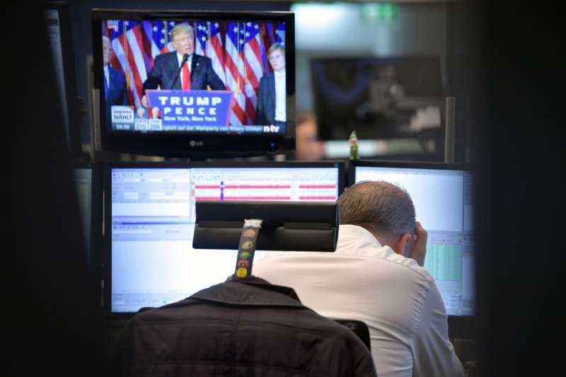 Frankfurt Stock Exchange Reacts To U.S. Elections Results