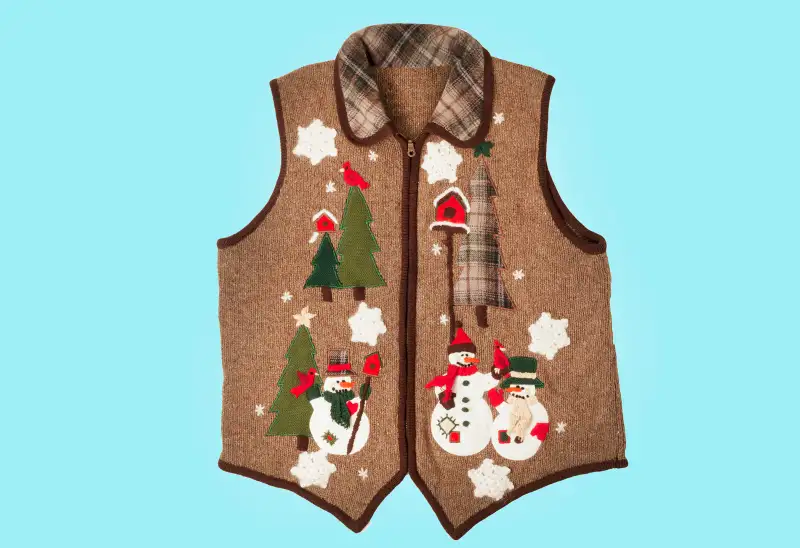 Christmas sweater vest