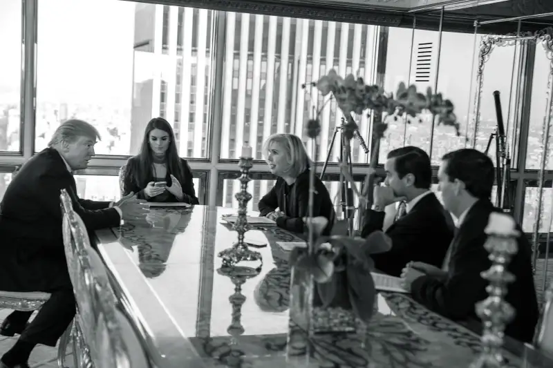 The Nov. 28 photo shoot at the President-elect’s residence in Trump Tower.