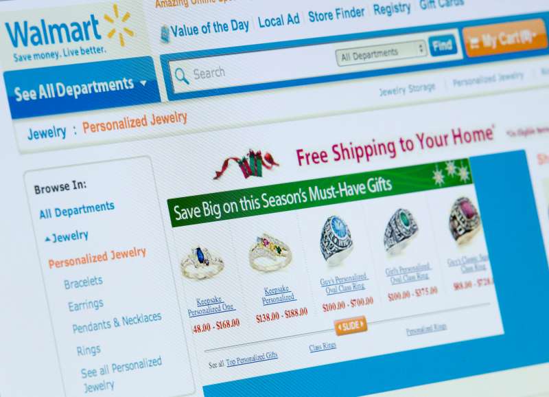 Wal-Mart Free Holiday Delivery Online