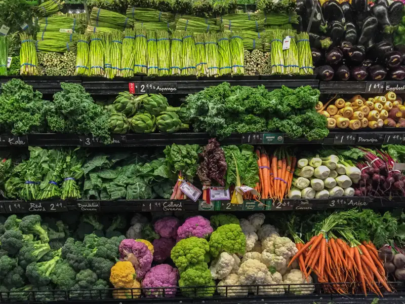 vegetables for sale