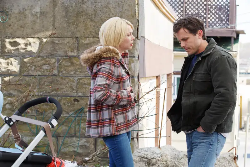 MANCHESTER BY THE SEA, from left, Michelle Williams, Casey Affleck, 2016. ph: Claire Folger. ©