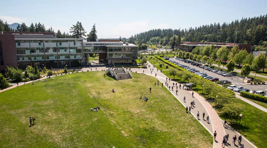 Students at Western Washington University voted more than 10 years ago to pay an annual fee to support using only renewable energy.