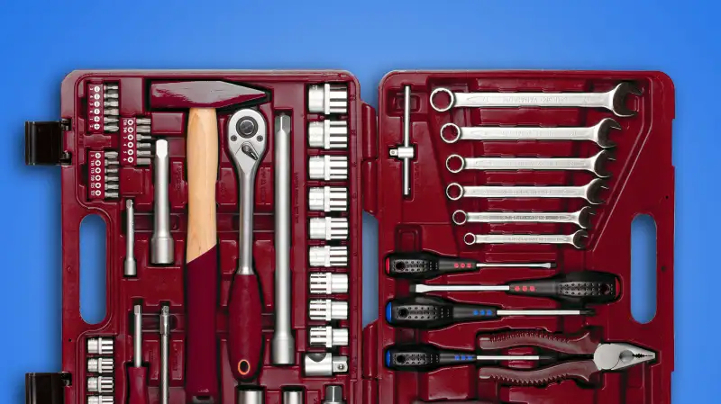 Tools in toolbox