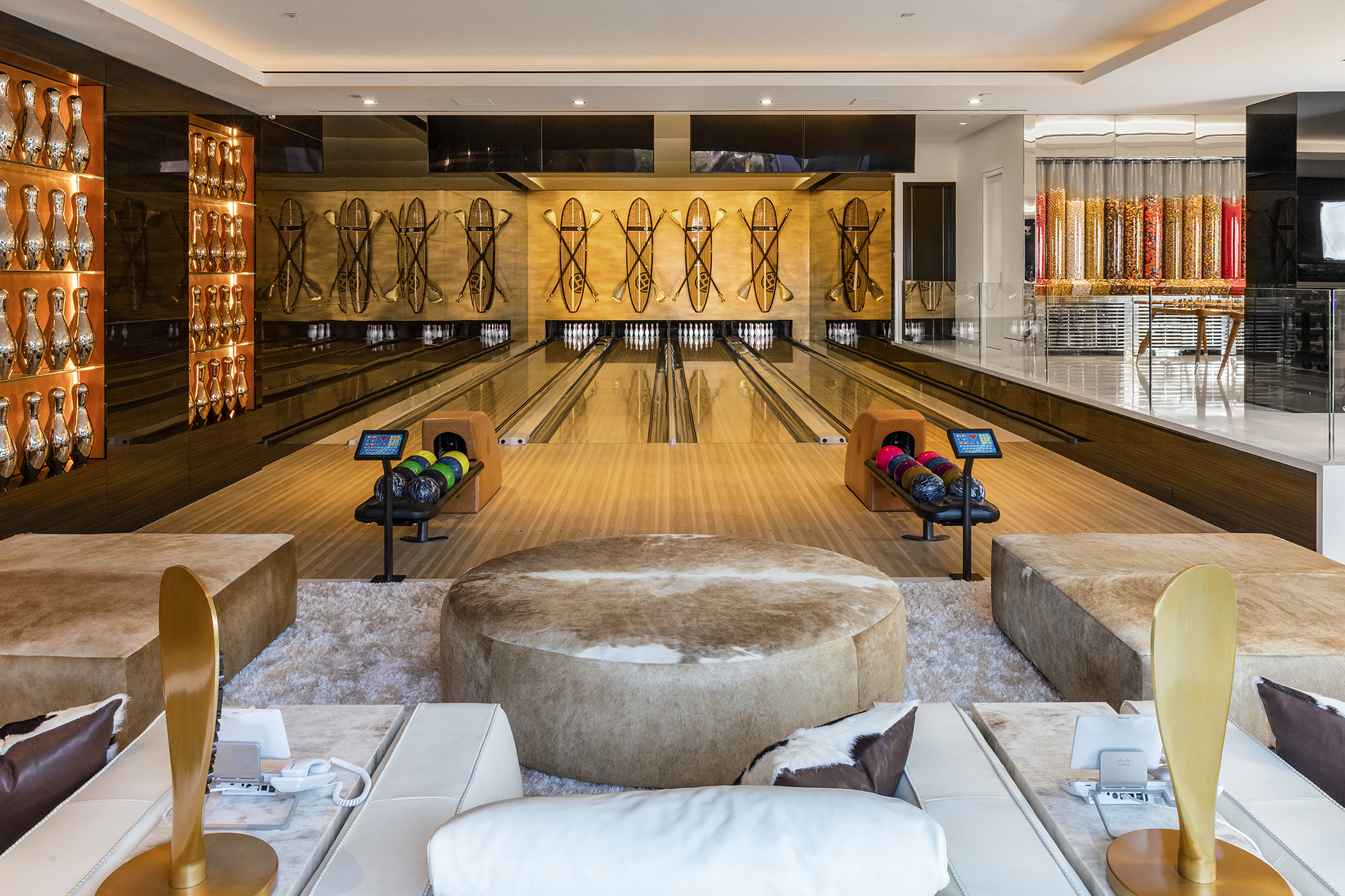 $250 Million Bel Air Home Bowling Alley