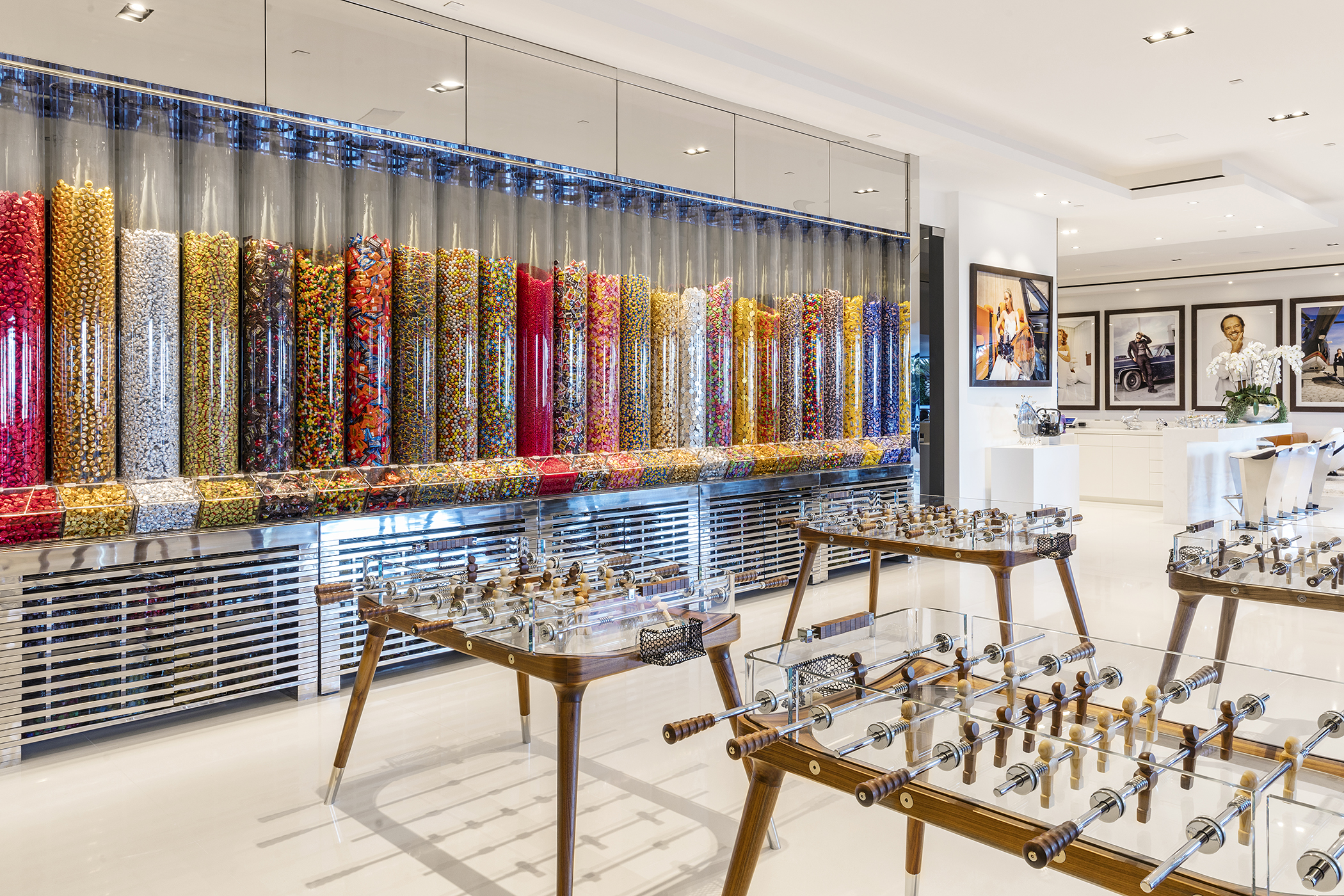 $250 Million Bel Air Home Candy Wall