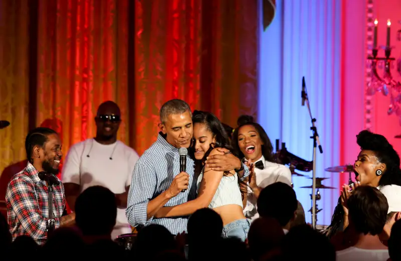 Malia Obama Celebrates 18th Birthday At White House July Fourth Party