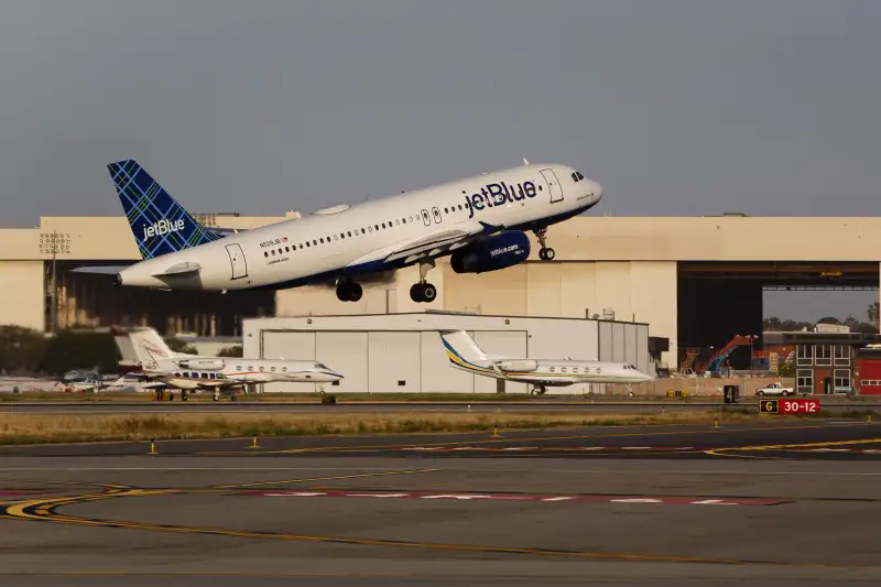 Operations Inside The JetBlue Airways Corp. Terminal Ahead Of Earnings Figures