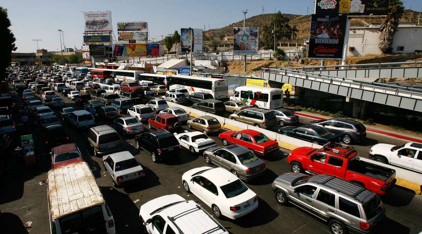 In 2008, California drivers crossed into Tijuana, Mexico, to take advantage of cheaper gas prices. Lately, the reverse is happening, with Mexicans driving into the U.S. for cheaper fuel.