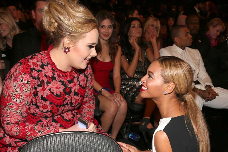 Adele and Beyonce
