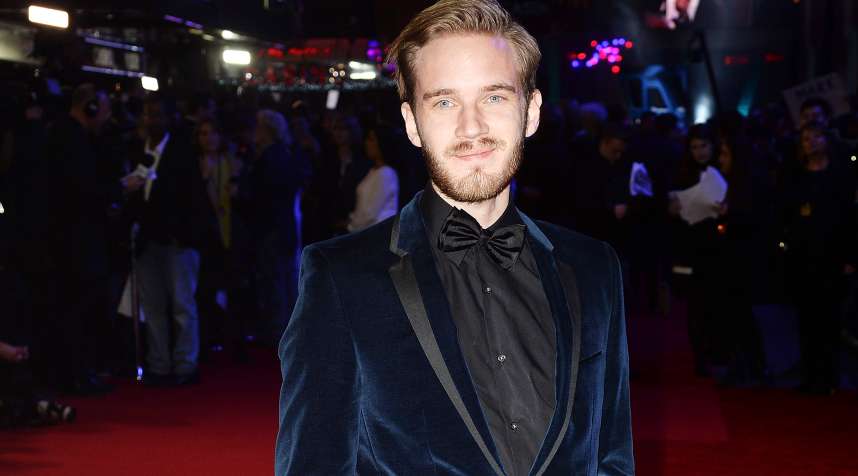 LONDON, ENGLAND - DECEMBER 16:  PewDiePie attends the European Premiere of  Star Wars: The Force Awakens  at Leicester Square on December 16, 2015 in London, England.