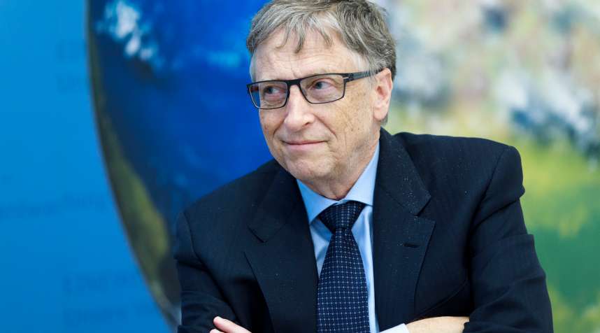 Bill Gates at Munich Security Conference on February 17, 2017 in Munich, Germany.