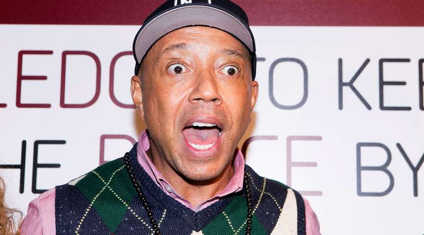 RushCard founder Russell Simmons attends the RushCard Keep The Peace LA  event at Susan Miller Dorsey High School on February 4, 2015 in Los Angeles.