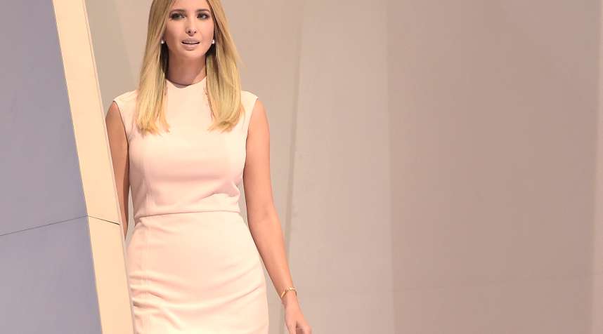 Ivanka Trump arrives to speak on the last day of the Republican National Convention on July 21, 2016, in Cleveland, Ohio.